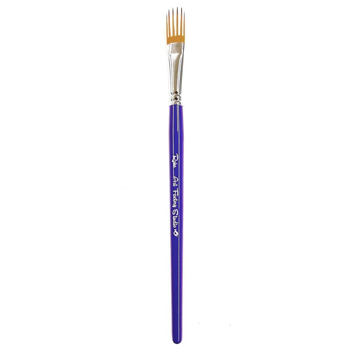 Art Factory Studio Face Paint Brush | 1/2" Long Rake Brush
