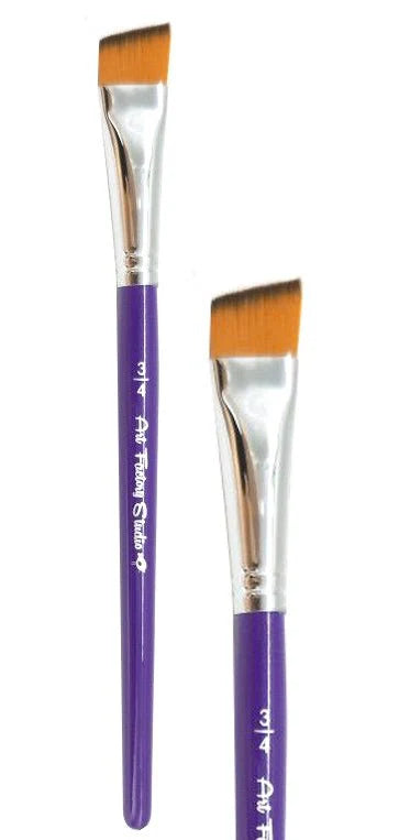 Art Factory Studio Face Paint Brush | 3/4 Angle Brush