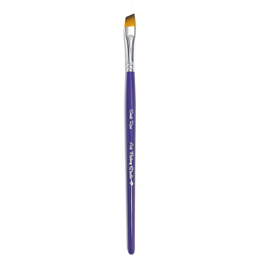 Art Factory Studio Face Paint Brush | 3/8th Angle Brush - Small Rose