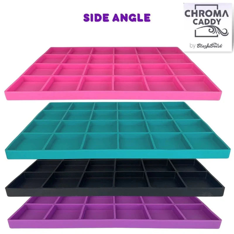 Blazin Brush - 24 Slot Silicone Insert | Chroma Caddy – Bubblegum