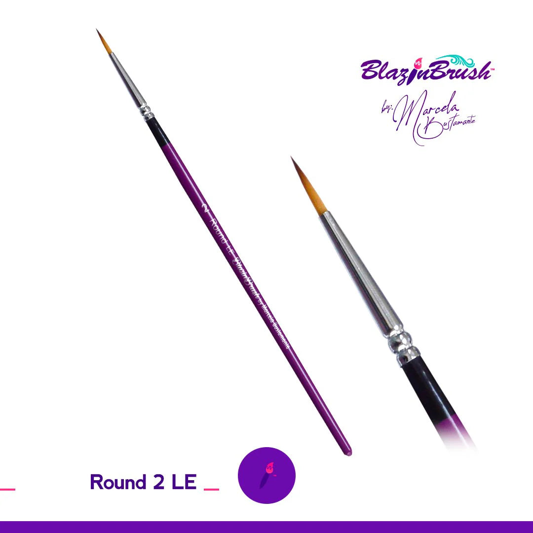 Blazin Face Painting Brush by Marcela Bustamante | Round 2 Limited Edition