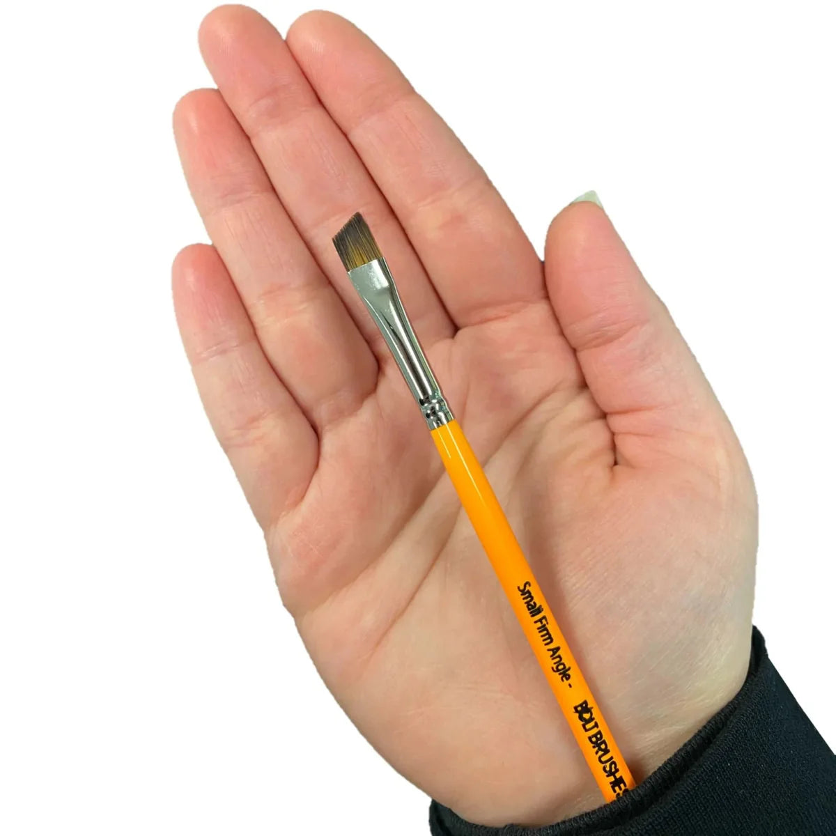 BOLT | Face Painting Brushes by Jest Paint - Short Small FIRM Angle 1/4 inch