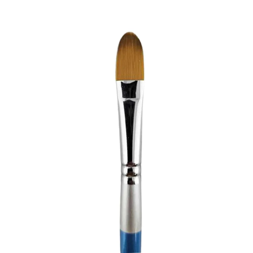 BOLT | Face Painting Brushes | Diamond Collection - 1/2" Long Filbert