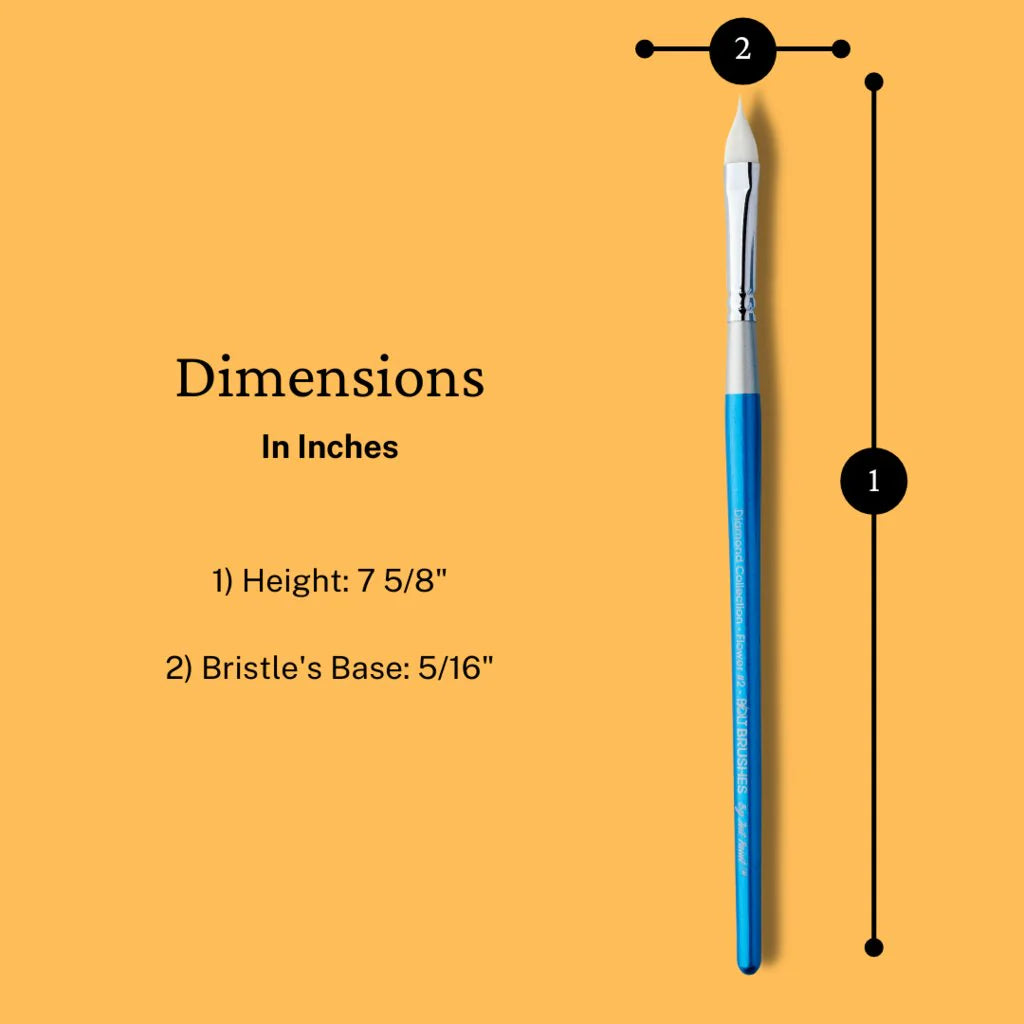 BOLT | Face Painting Brushes | Diamond Collection – Flora #2