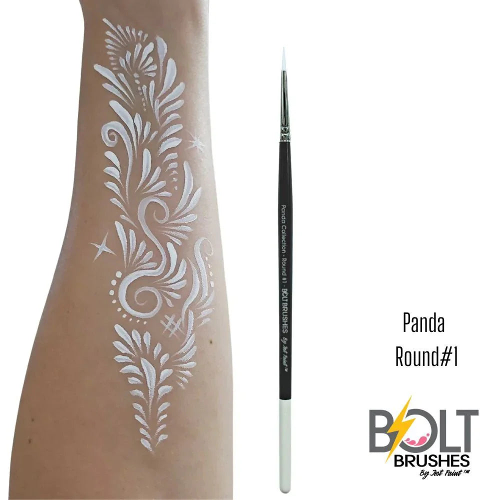 BOLT | Face Painting Brushes | Panda Collection - Round #1