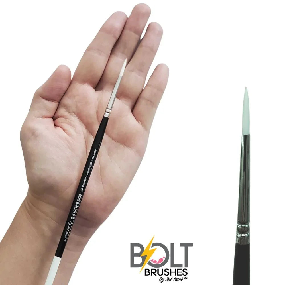 BOLT | Face Painting Brushes | Panda Collection - Round #3