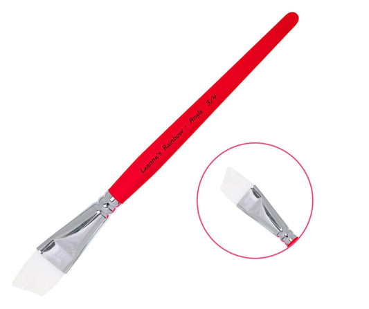 Face Painting Brush | Leanne's Rainbow - 3/4 Angle