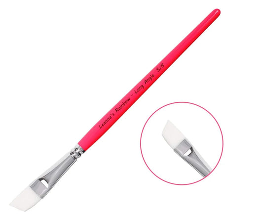 Face Painting Brush | Leanne's Rainbow - 5/8 Long Angle