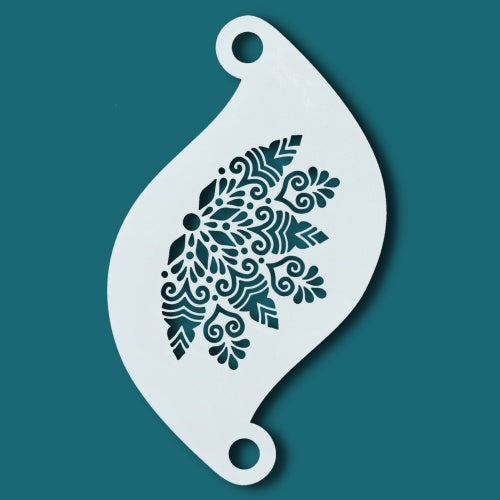 Superstar Face Paint Stencil ICE CROWN