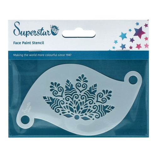 Superstar Face Paint Stencil ICE CROWN
