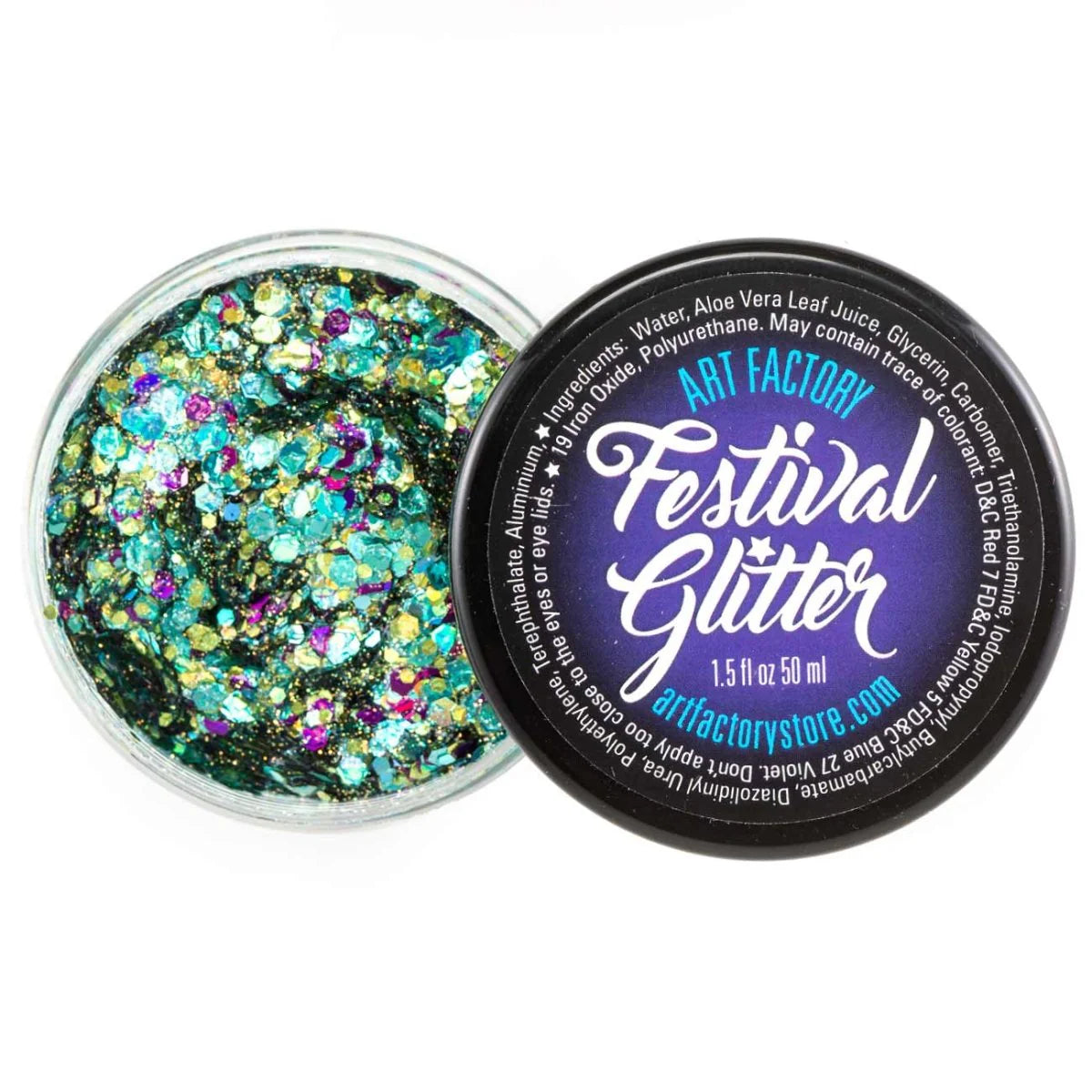 Festival Chunky Glitter Gel | Mermaid 35mL