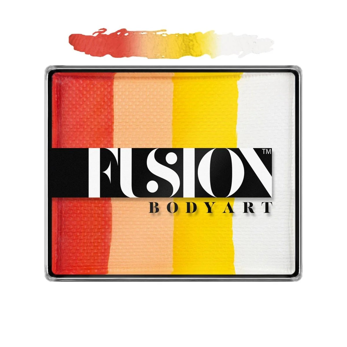 Fusion Body Art Face Painting Rainbow Cakes – Glowing Tiger | 50g