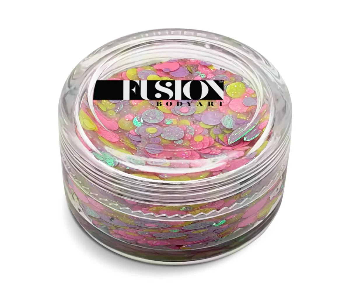 Fusion Body Art | Magic Sparkles Glitter Creams | 10ml Individual Pots