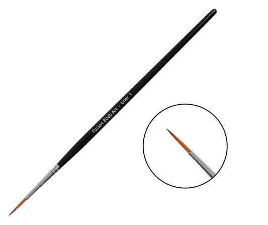 Fusion Body Art | Professional Face Paint Brush - Liner 1