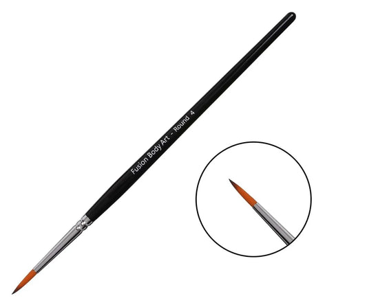 Fusion Body Art | Professional Face Paint Brush – Round 4
