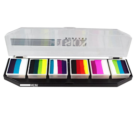 Fusion Face Painting Palette – Rainbow Burst