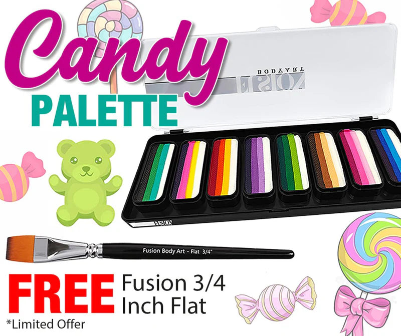 Fusion Body Art | Candy Face Paint Palette