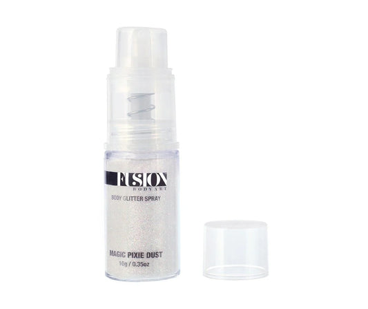 Fusion Glitter Pump Spray | Magic Pixie Dust - Holographic White