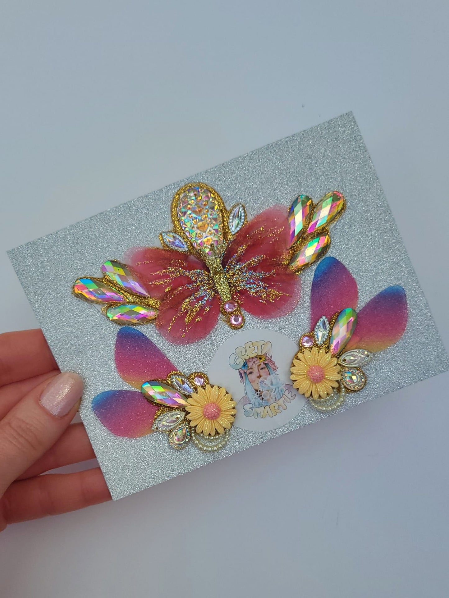 Greta Smartie | Festival Butterfly Bling | 3 pack | Style C