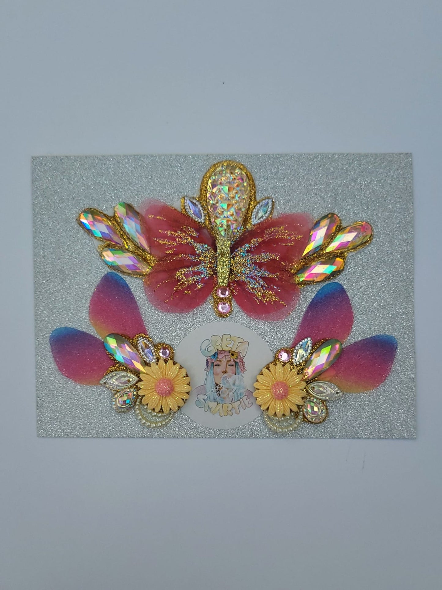 Greta Smartie | Festival Butterfly Bling | 3 pack | Style C