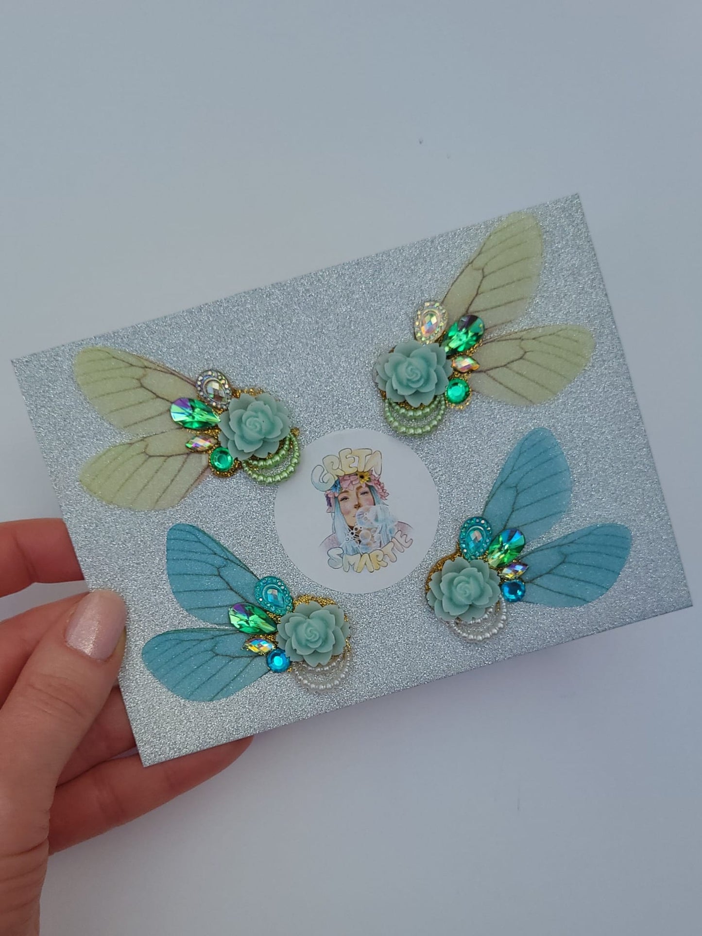 Greta Smartie | Festival Fairy Wings Bling | 2 pack