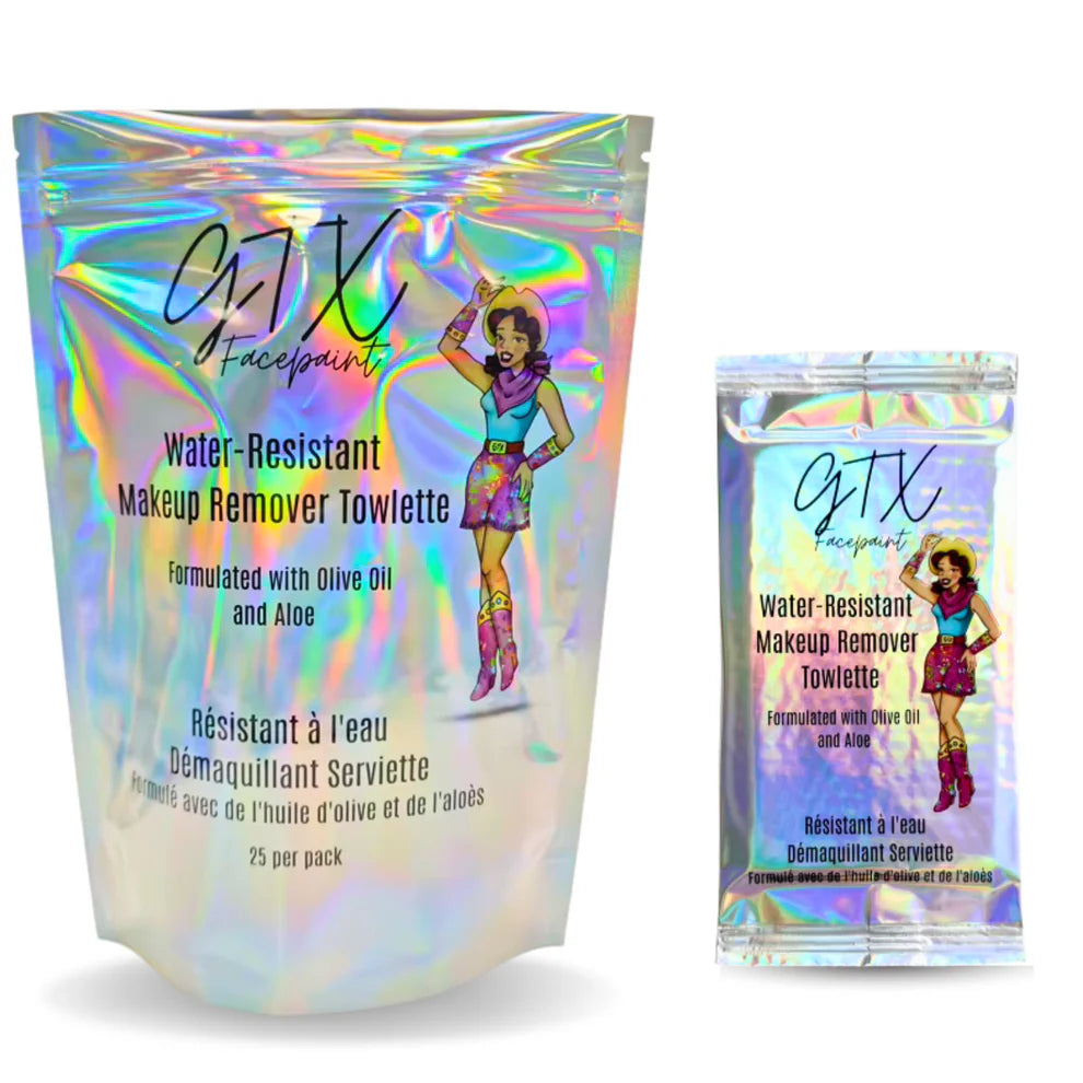 GTX Facepaint | Water Resistant Makeup Wipes