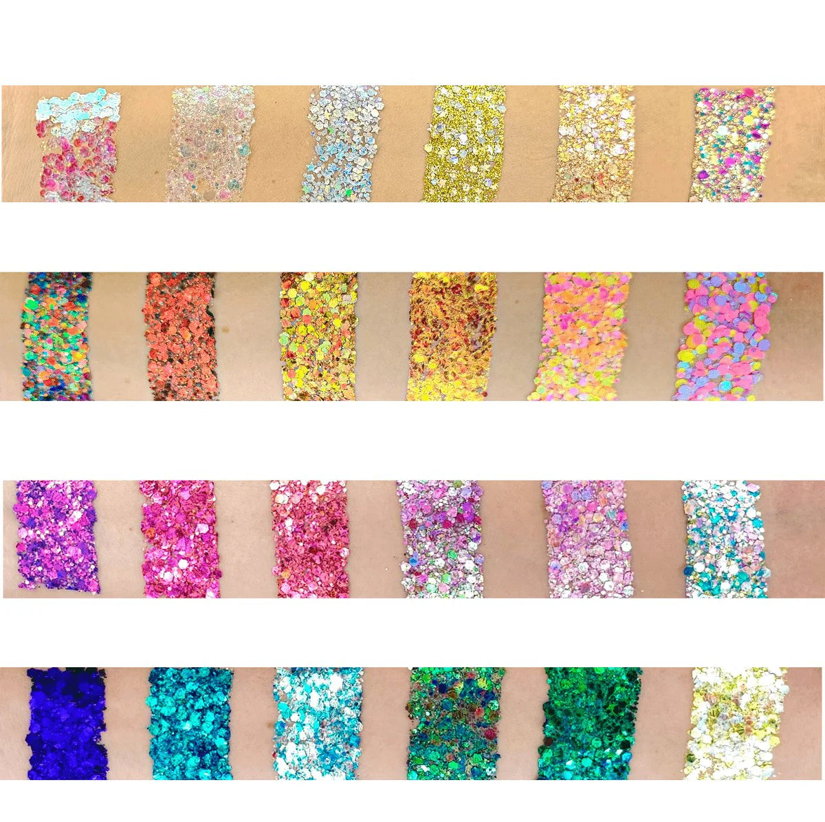 Fusion Magic Sparkles | Colour Shifting Glitter Cream Palette