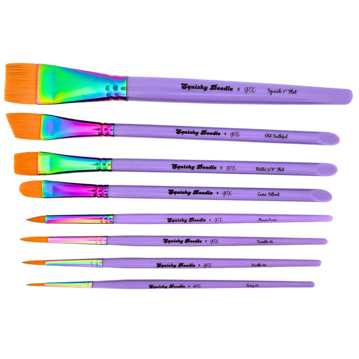 Squishy Doodle X GTX | 8 Brush Kit