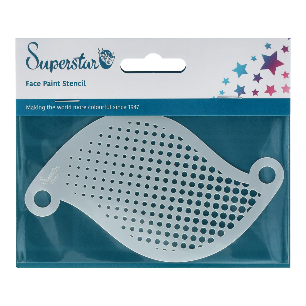 Superstar Face Paint Stencil POP ART