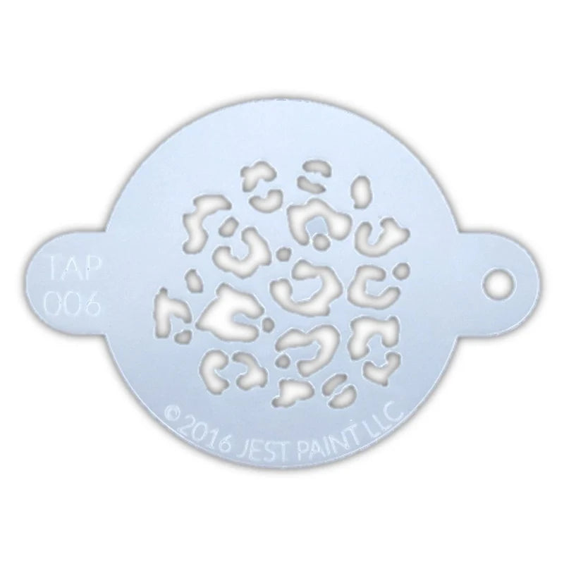 TAP 006 Face Painting Stencil | Animal Print