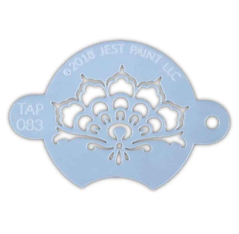 TAP 083 Face Painting Stencil | Henna Crown