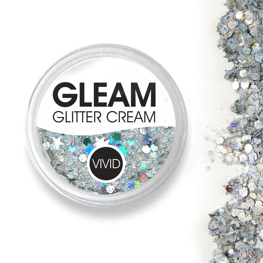 VIVID Glitter | GLEAM Glitter Cream | Heaven 25g Jar