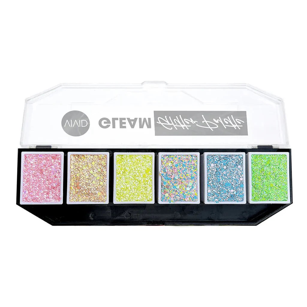 VIVID Glitter | Gleam Glitter Cream | Pastel Glow Palette