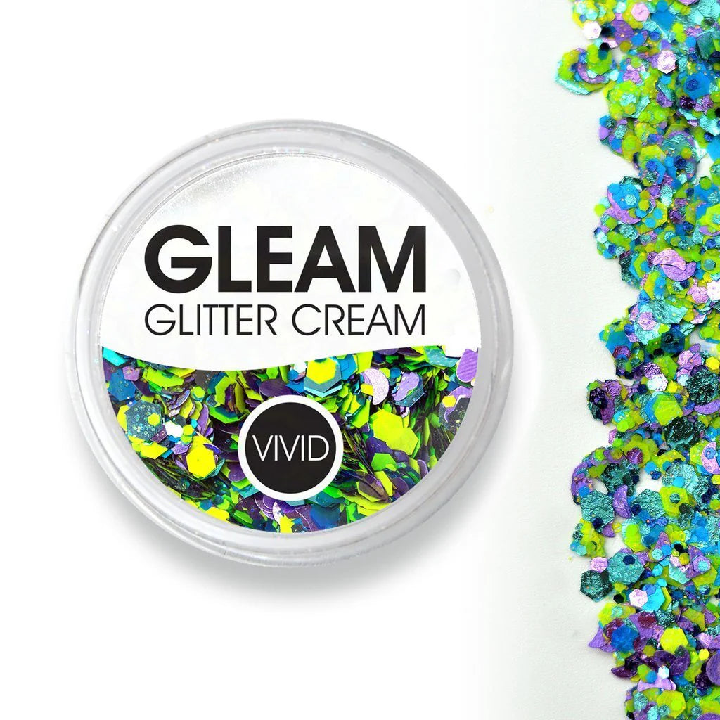 VIVID Glitter | GLEAM Glitter Cream | Wild Bloom 7.5g Jar