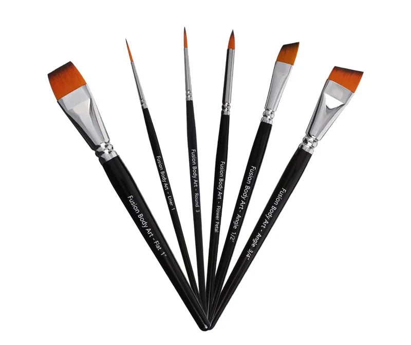 Fusion Body Art | Face Paint Brushes