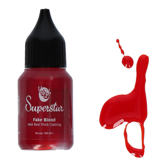 Superstar | Fake Blood, Hell Red Thick clotting 20 ml