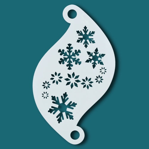 Superstar | Face Paint Stencil SNOWFLAKES