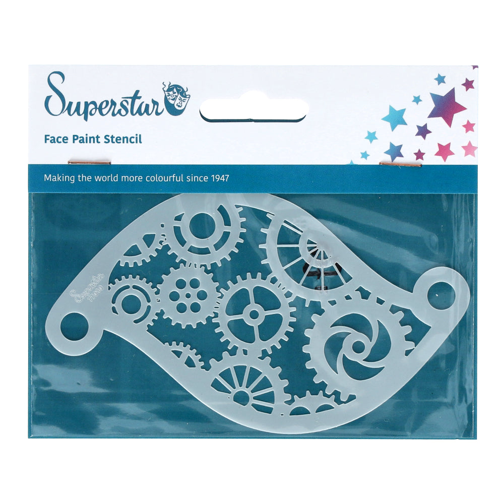 Superstar | Face Paint Stencil STEAM PUNK