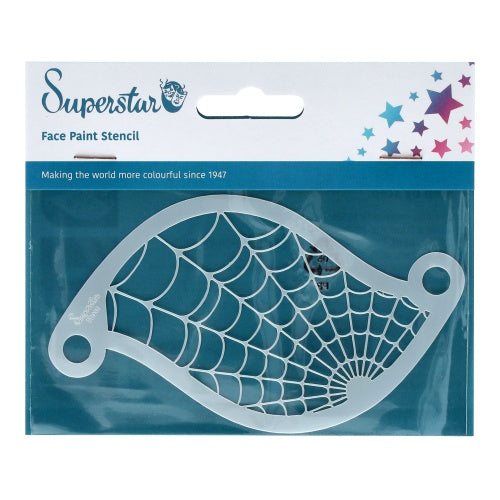 Superstar | Face Paint Stencil SPIDERWEB