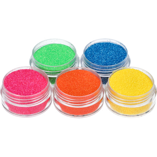 Superstar | Fluorescent Glitter Set for Glitter Tattoo 5 x 5ml