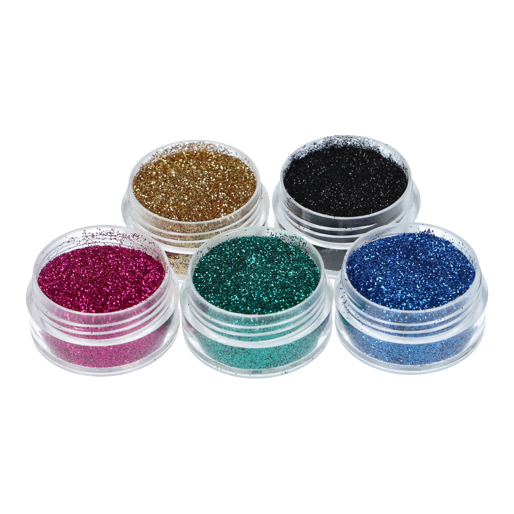 Superstar | Festive Glitter Set for Glitter Tattoo 5 x 5ml