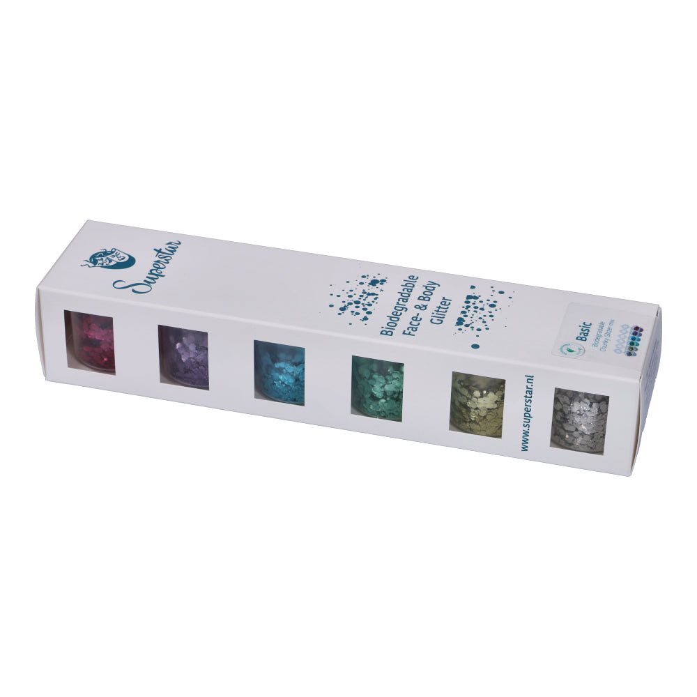 Superstar Biodegradable Basic Chunky Glitter mix 100 ml