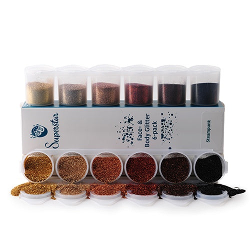 Superstar | Steampunk Fine Glitter Mix 6-pack 90 ml