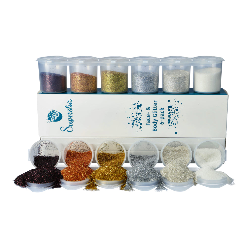 Superstar Precious Gem Glitter Mix Sixpack 90 ml
