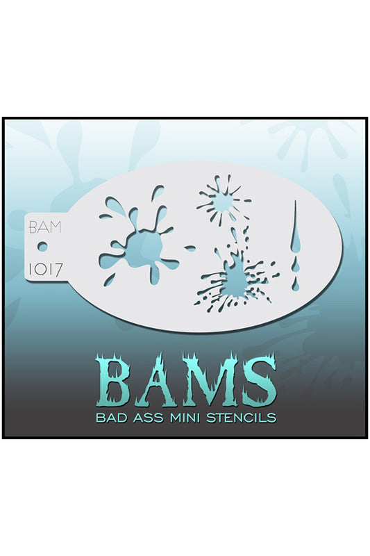 Bad Ass BAM Stencil 1017