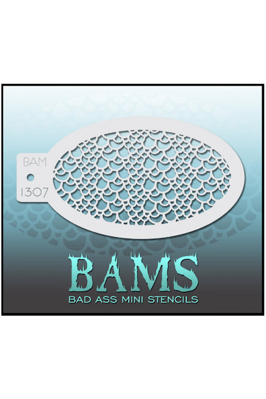Bad Ass BAM Stencil 1307