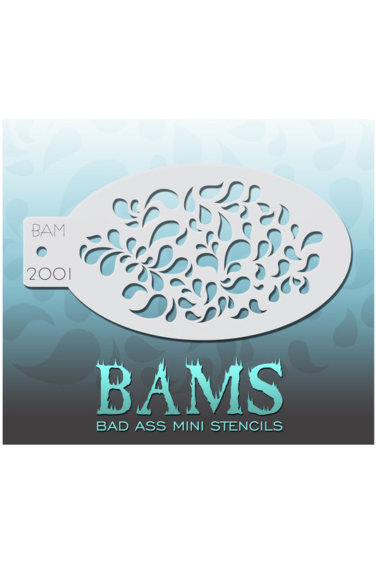 Bad Ass BAM stencil 2001