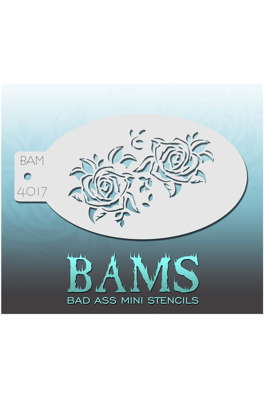 Bad Ass BAM stencil 4017