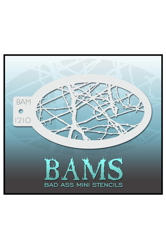 Bad Ass BAM Stencil 1210