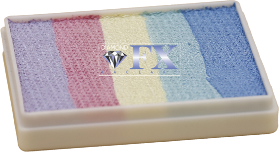 Diamond FX Face Paint | Splitcake Mellow Rainbow | 50g